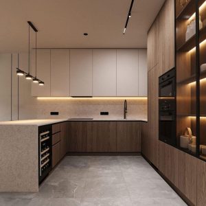 Cuisine Sur-Mesure en Bois Massif (example 10)