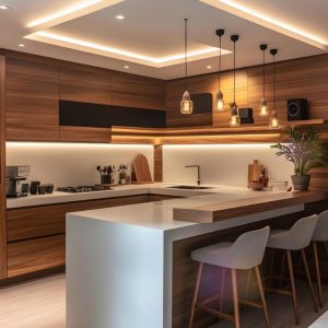 Cuisine Sur-Mesure en Bois Massif (example 4)