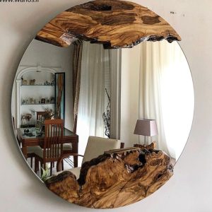 Meuble Miroir en Bois Sur-Mesure (example 1)