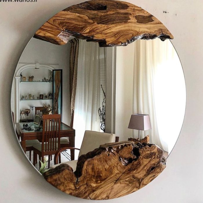 h office miroir en bois 1