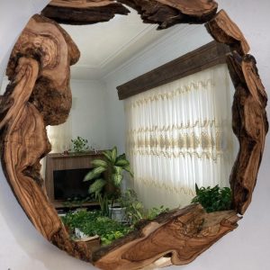 Meuble Miroir en Bois Sur-Mesure (example 2)