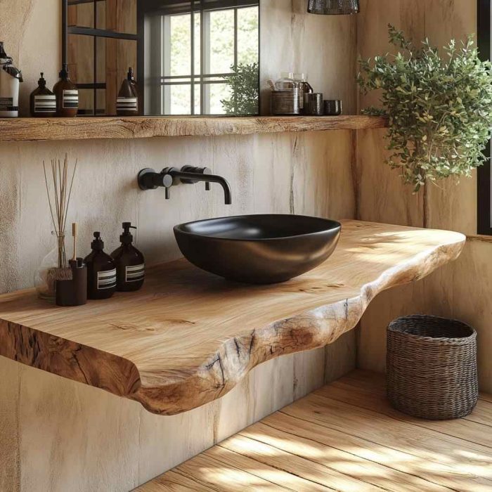 h office salle de bain noyer 7